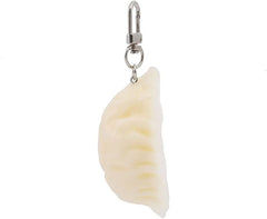 HSYHERE Men Women Creative Interesting Novelty Stylish Mini Simulated Food Orange Shrimp Keychain Key-ring Pendant