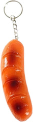 Imitation Food Keychain Fried Chicken Leg Nuggets Wing Keychain for Handbag Purse Car Accessories