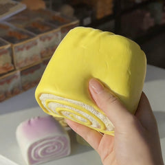 Slow Rising Squishy Roulade Stress Relief Decompression Toy