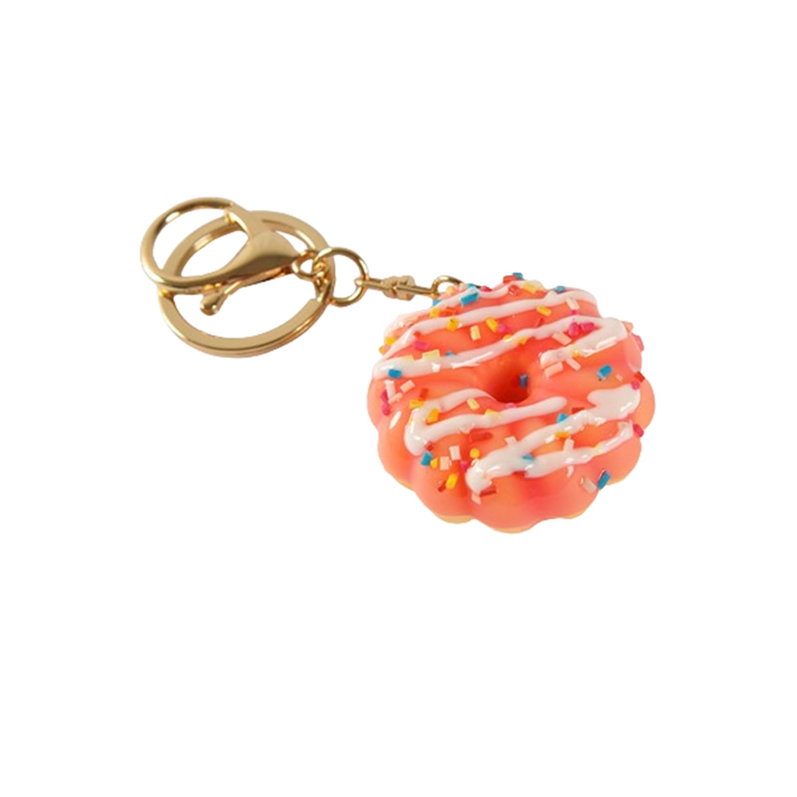 Imitation Food Keychain Fried Chicken Leg Nuggets Wing Keychain for Handbag Purse Car Accessories