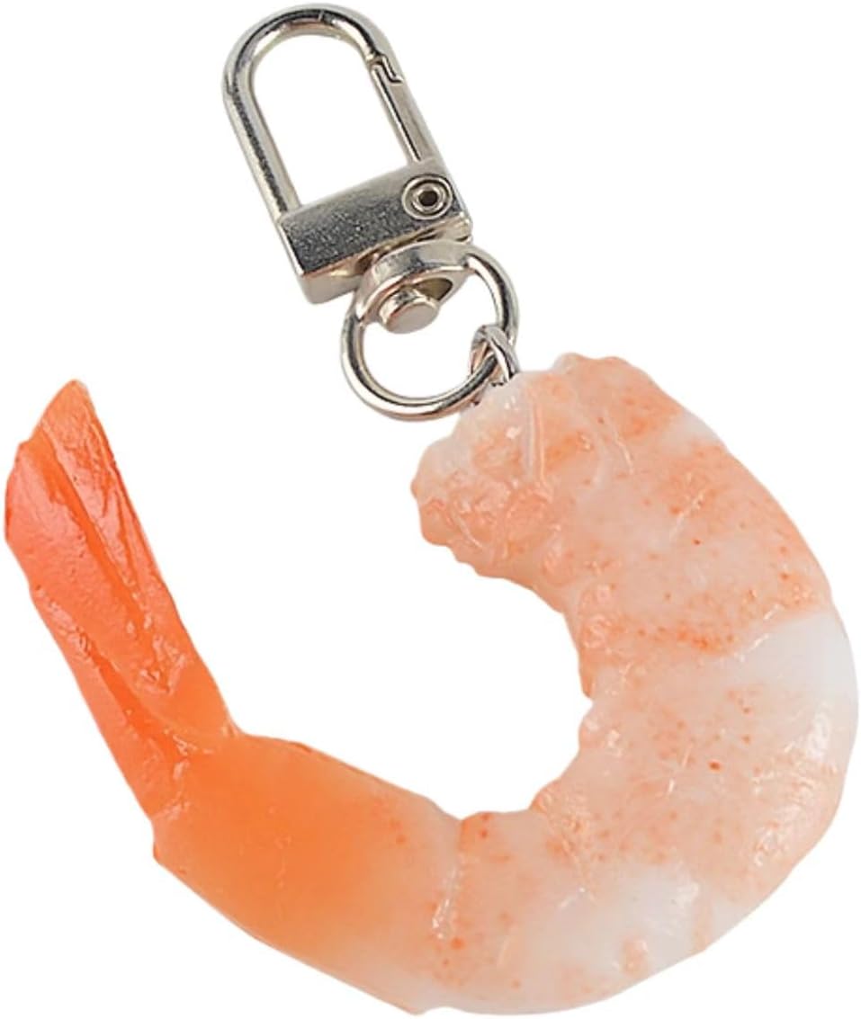 Imitation Food Keychain Fried Chicken Leg Nuggets Wing Keychain for Handbag Purse Car Accessories