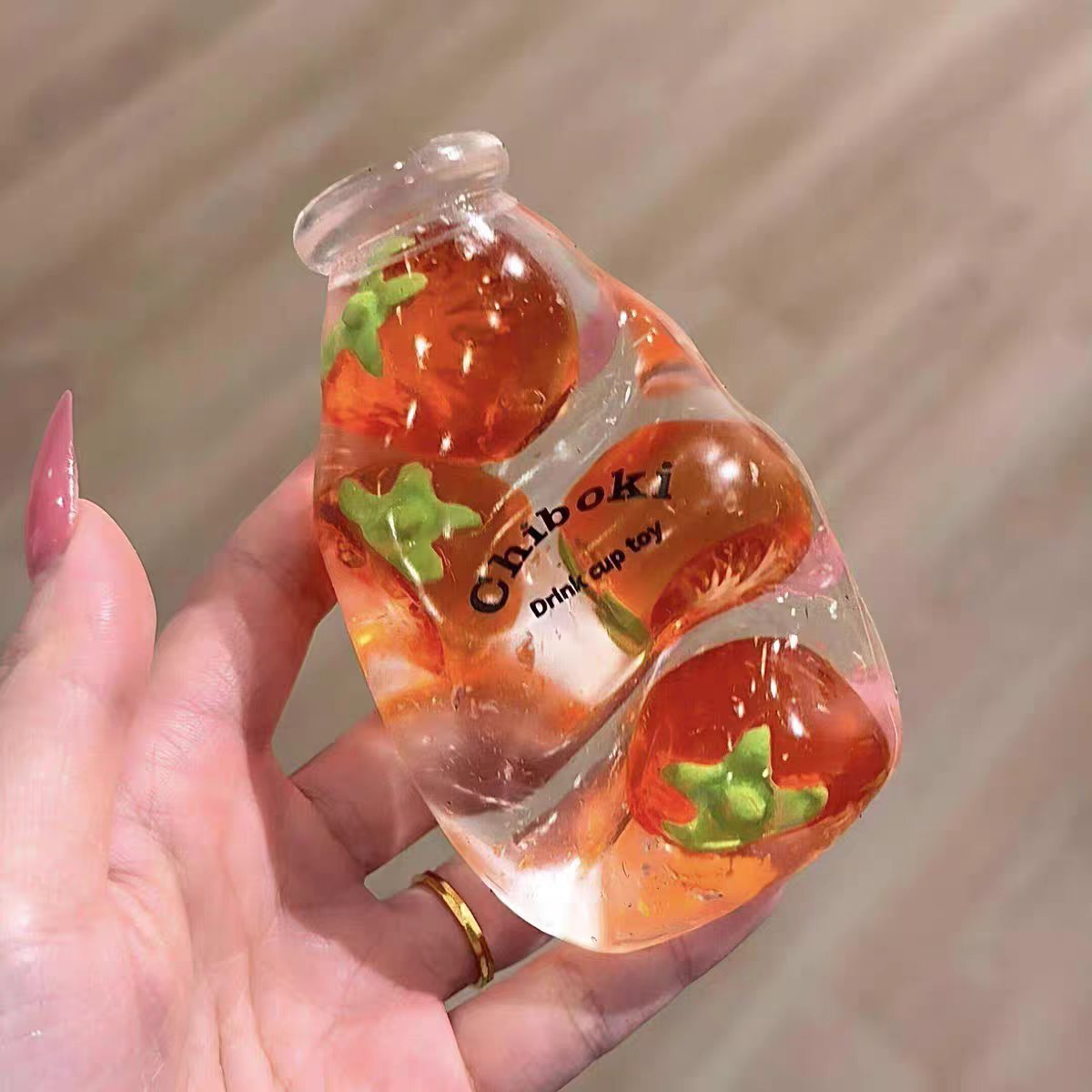 Tomato Squishy Bottle Fidget Toy(8-10 Days Wait)